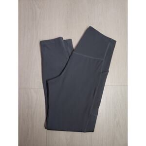 Girlfriend Collective S Compressive High-Rise Leggings, Charcoal Gray Color